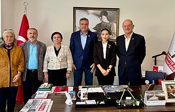 Muğla Uyuşturucu ile Mücadele ve Sağlıklı Yaşam Derneği'nden Büyükşehir Gazeteciler Cemiyeti'ne Ziyaret