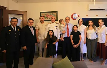 Muğla Valisi Akbıyık, Marmaris'te 15 Temmuz şehitlerinin ailelerini ve gazileri ziyaret etti