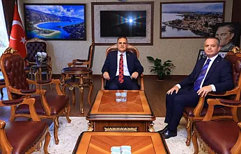 Muğla Valisi Dr. İdris Akbıyık'tan Fethiye Kaymakamlığı'na ziyaret