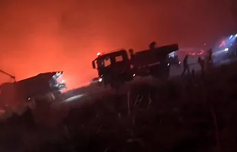 Muğla ve Aydın'da ateş savaşçılarının mücadelesi aksiyon kamerasına yansıdı