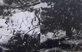 Muğla'ya sezonun ilk karı yağdı