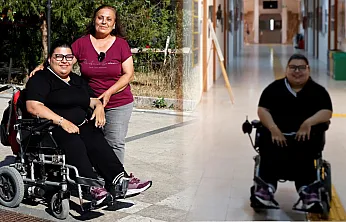 Muğlalı bedensel engelli Yasemin iki bölümü birden bitirerek 'çifte gurur' yaşattı