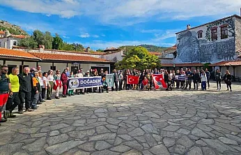 Muğlalı dağcılar Muğla'nın tarihi ve doğal güzelliklerini tanıtıyor