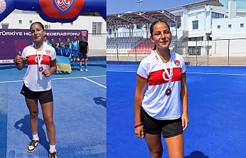 Muğlalı Hokey Milli oyuncu, Avrupa üçüncüsü oldu