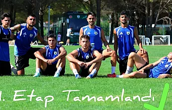 Muğlaspor ilk etap antrenmanlarını tamamladı