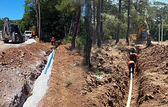 MUSKİ'den Çetibeli Mahallesi'nde İçme Suyu Hattı Yenileme Çalışması