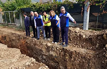 MUSKİ'den Fethiye Çatalarık'ta 2 bin metrelik kanalizasyon hattı çalışması