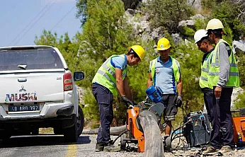 MUSKİ'den Gökçeovacık'a 3 Kilometrelik Yeni İçme Suyu Hattı