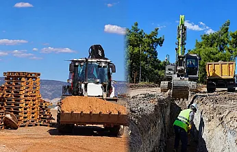 MUSKİ, Güllük'te su kesintilerini önlemek için hatları yeniliyor