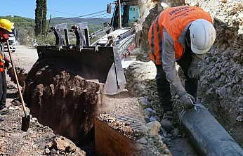 MUSKİ, Yerkesik mahallesinde 6,5 kilometre su isale hattını yeniliyor