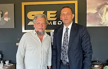 Nazilli'ye Atanan Başsavcı Günşafak Karartı'dan SED Medya'ya Veda Ziyareti