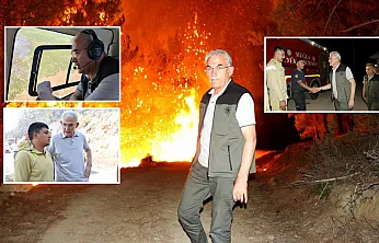Orman Genel Müdürü Bekir Karacabey Muğla'daki Yangın Bölgesinde İncelemelerde Bulundu