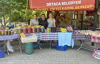 Ortaca'da ilk defa 'Kadın Üretici Pazarı' kuruldu