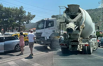 Ortaca'da zincirleme trafik kazası