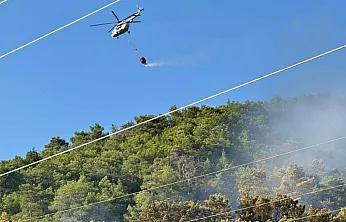 Ortaca'daki orman yangını kontrol altına alındı