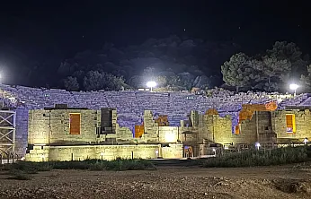 Patara'da Tarih Gece de Yaşanıyor
