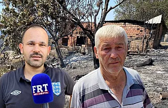 Seydikemer Çatak Mahallesi'nde yangının izleri: Hayvanlar telef oldu, zeytinlikler zarar gördü