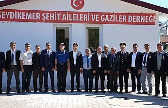 Seydikemer'de 19 Eylül Gaziler Günü'nde Anlamlı Ziyaret