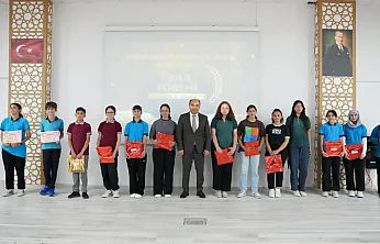 Seydikemer'de başarı ödülleri sahiplerini buldu