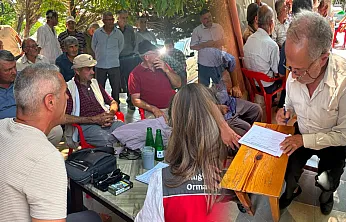 Seydikemer'de üreticilere tarımsal bilgilendirme eğitimi