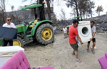 Seydikemer'de Yangının Yaraları Sarılıyor: 'Başımızı Sokacağımız Bir Yerimiz Oldu'