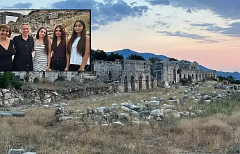 Seydikemer'in tarihi hazinesi Tlos'a ziyaretçi ilgisi sürüyor