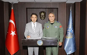 Seydikemer Kaymakamı Dilekli'den Tuğgeneral Serin'e ziyaret