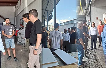 Seydikemer Kaymakamı Dilekli, sanayi esnafıyla bir araya geldi