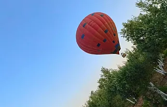 Seydikemer semalarında sıcak hava balonu sürprizi