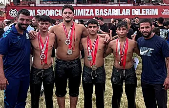 Seydikemerli Pehlivanlardan Kırkpınar'da 4 Madalya