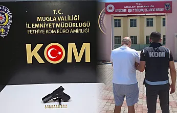 Silahlı Yağma Hükümlüsü Fethiye'de Düzenlenen Operasyonla Yakalandı