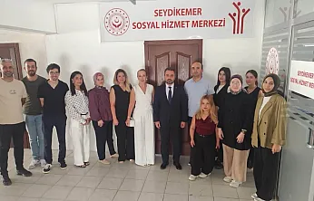 Sosyal Hizmetler İl Müdürü Selçuk Seydikemer'de denetim gerçekleştirdi