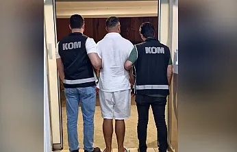 Ülkeye girişi yasak olan Azerbaycan uyruklu suç örgütü üyesi Marmaris'te yakalandı