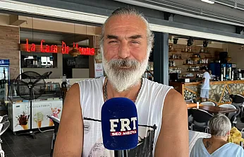 Ünlü oyuncu Numan Çakır Fethiye'de: 'Fethiye benim ikinci vatanım gibi'