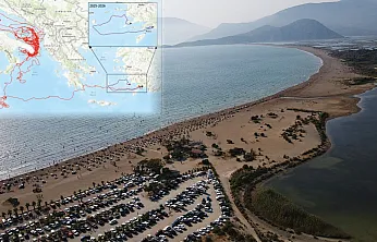 Uydu cihazıyla izlenen caretta caretta 'Tuba' Bodrum açıklarında yaşamını sürdürüyor