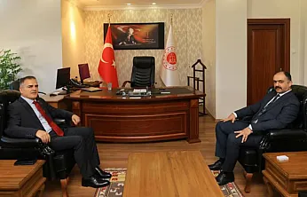 Vali Akbıyık'tan Cumhuriyet Başsavcısı Kayaközü'ne 'Hayırlı Olsun' ziyareti