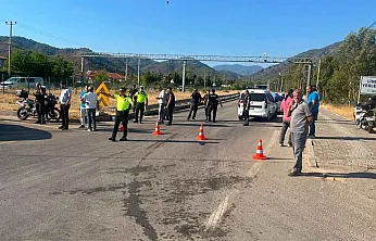 Yangın nedeniyle Fethiye–Yeşilüzümlü yolu trafiğe kapatıldı