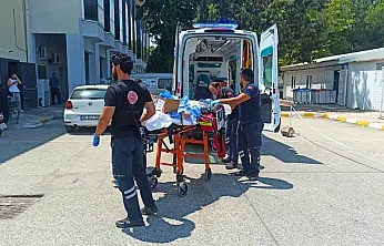 Yangın nedeniyle tahliye edilen 45 hastanın 16'sı Fethiye Devlet Hastanesi'ne nakledildi