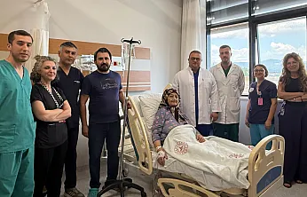 Yatağan'da Yüksek riskli hastaya bölgesel anastezi ile operasyon