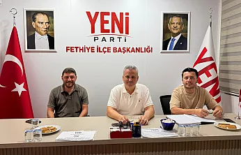 Yeni Parti Fethiye İlçe Teşkilatında Seçim Gündemli Toplantı
