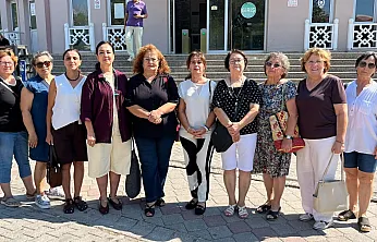 Yeni Parti Fethiye Kadın Kolları'ndan Hatice Katrancı'ya destek