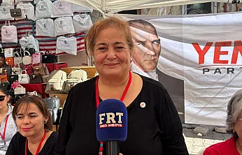 Yeni Parti Kadın Kolları Fethiye Salı Pazarı'nda stant açtı
