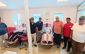 Yeşilay Fethiye Şubesi'nden Kızılay'a kan bağışı desteği