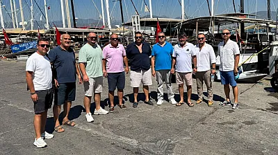 Başkan Adayı Mehmet Eskici'den ticari yat işletmecilerine ziyaret