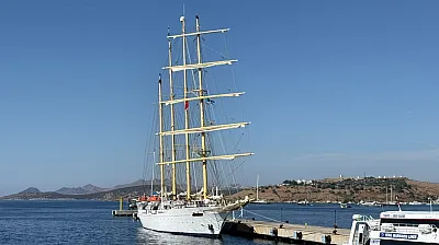Bodrum'a 'Star Flyer' kruvaziyeriyle 152 turist geldi