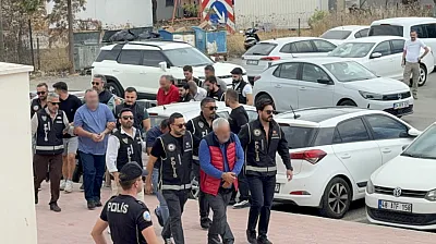 Bodrum'daki tefecilik operasyonunda 8 şüpheli adliyeye sevk edildi
