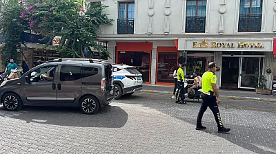 Fethiye'de Kandönmezler Kavşağı'nda trafik denetimi sürüyor