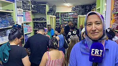 Fethiye'de okul alışverişi hızlandı: Öğretmen önlüğü ve okul kıyafeti yoğunluğu