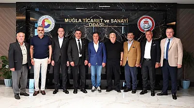 FTSO Başkanı Osman Çıralı, Başkan Ahmet Aras ile Fethiye ve Seydikemer'in Taleplerini Görüştü