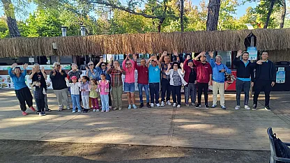 Fethiye Akmaz Halk Plajı Sezonu Misafirleriyle Kapattı